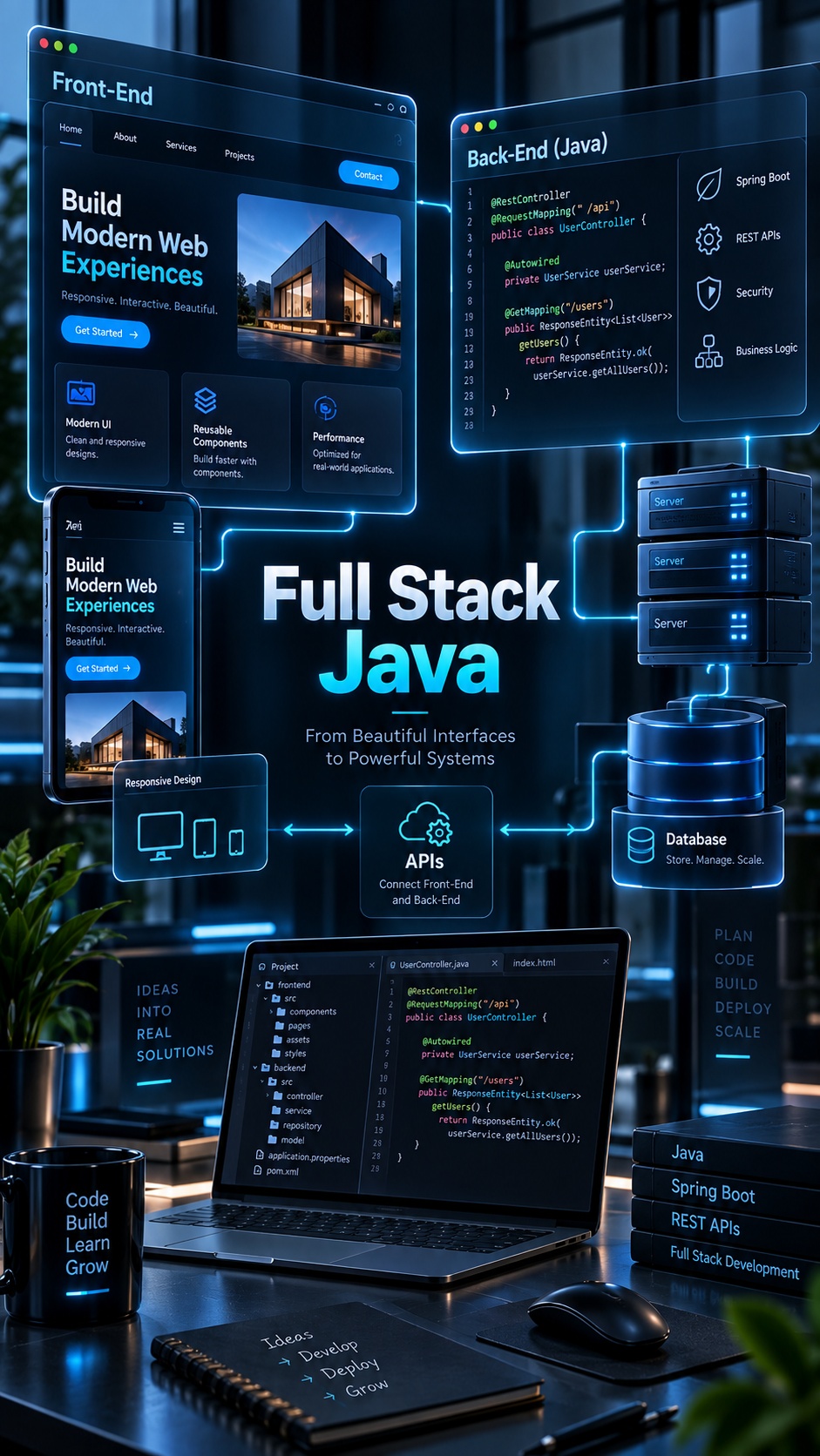 Full Stack Java Development course training