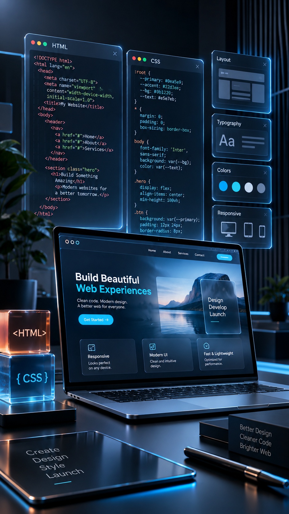 HTML and CSS web development course training
