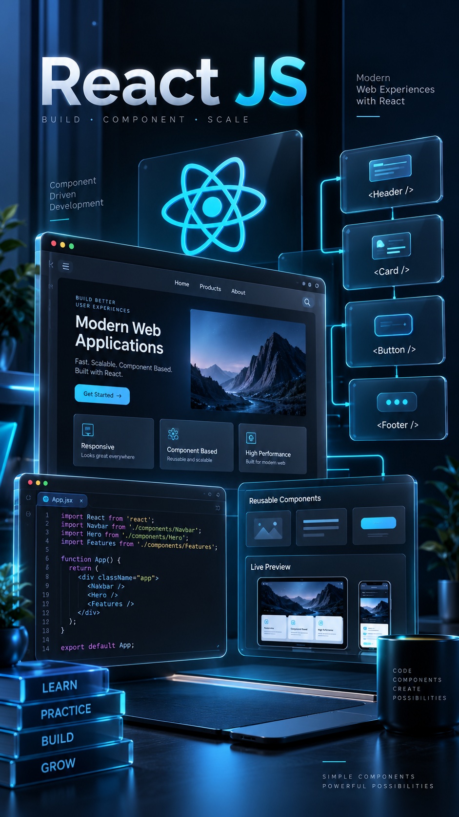 React.js course training